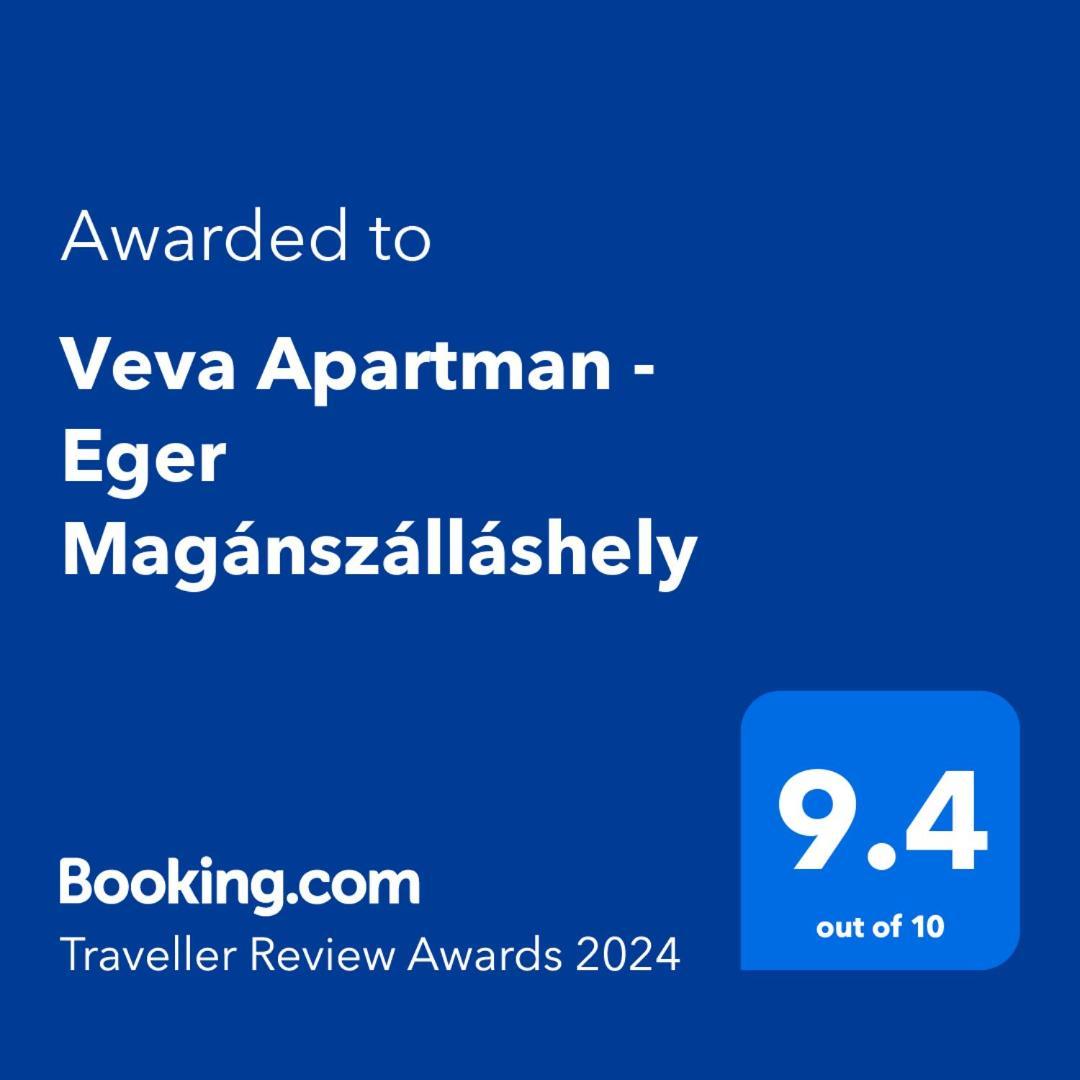 Veva Apartman - Eger Maganszallashely Exteriör bild